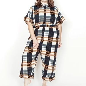 Ace & Jig Ernie jumpsuit M in Lighthouse print